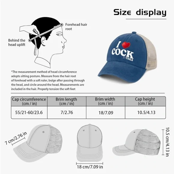 I Love Cocktails Trucker Hat - NWT - Picture 4 of 4